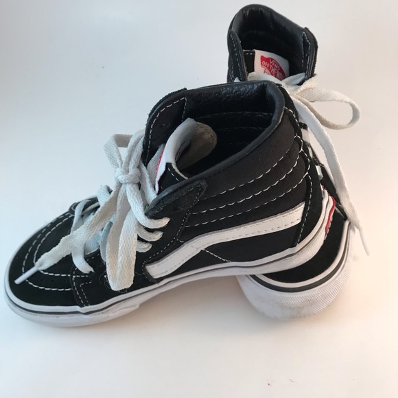 Kid’s Vans Hightop Sneakers - Picture 5 of 9